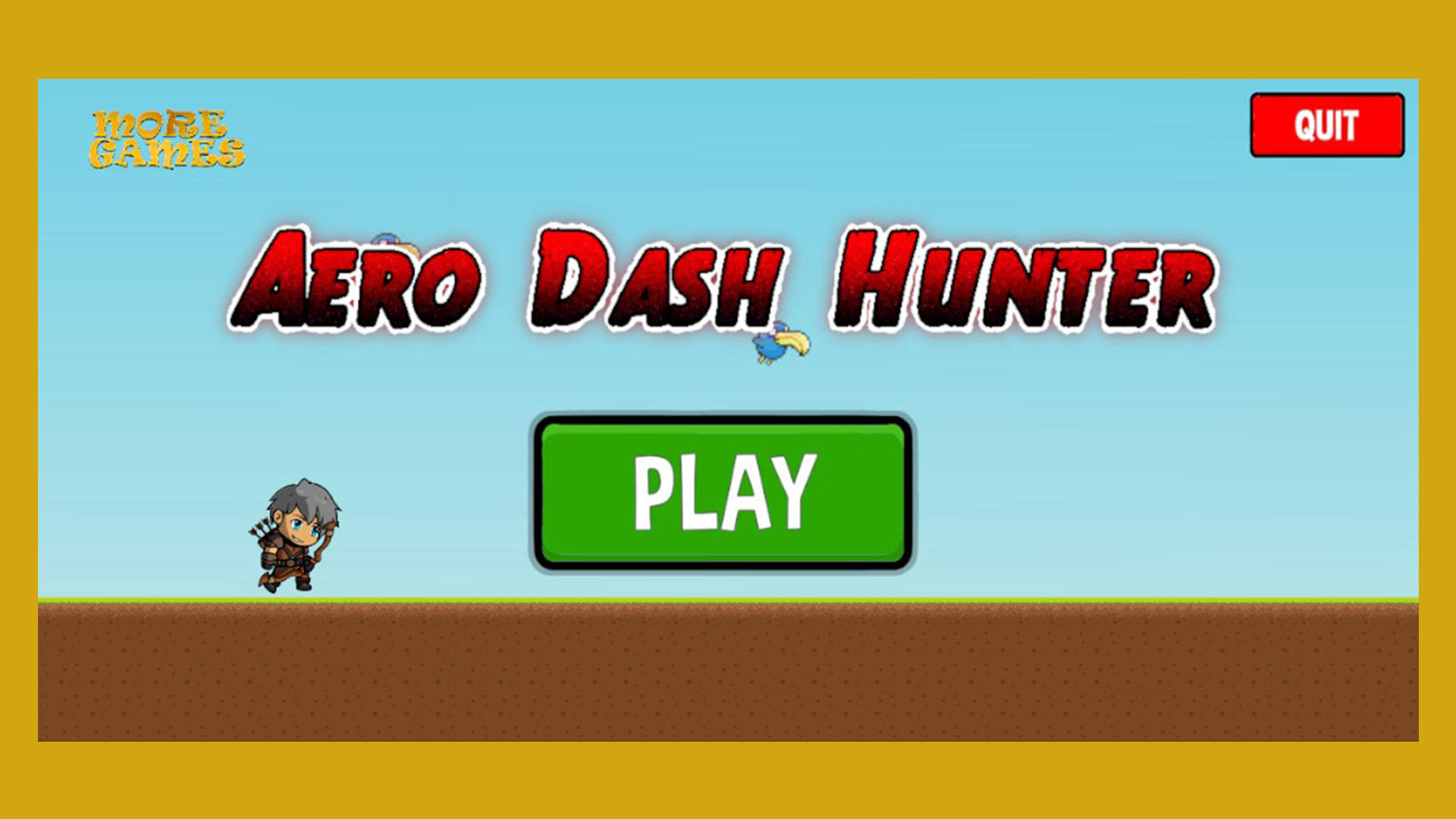 Aero Dash Hunter: Avian Rush Game Screenshot