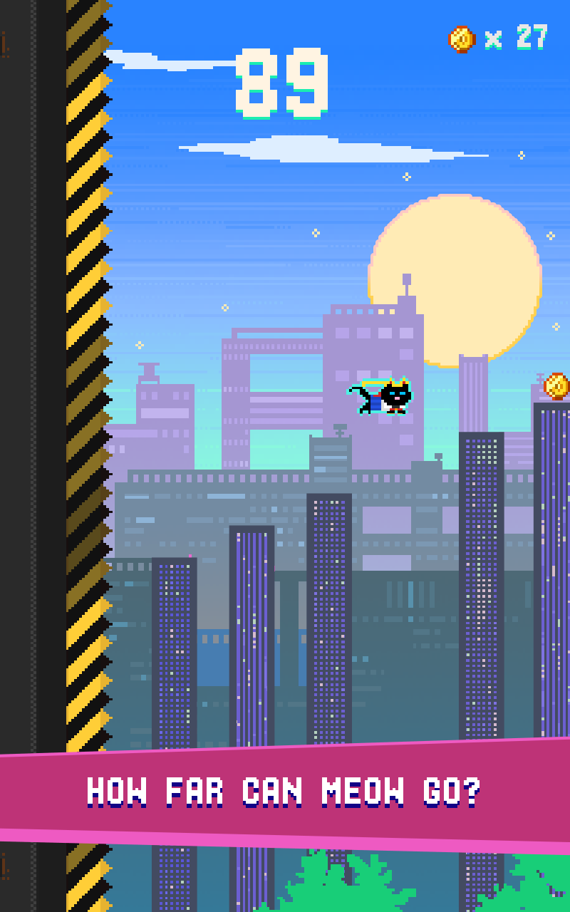 Cat City — Geometry Jump Game Screenshot