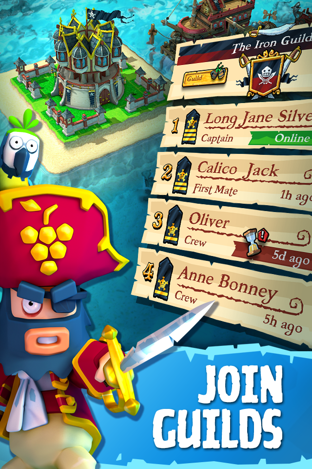 Plunder Pirates Game Screenshot