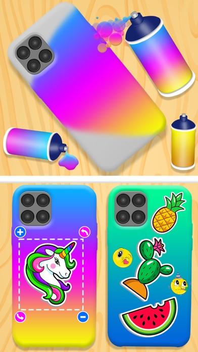 Phone Case DIY: Coloring Games Game Screenshot