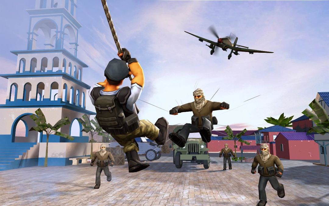 Battle Royale: Army Cover Shooting screenshot game
