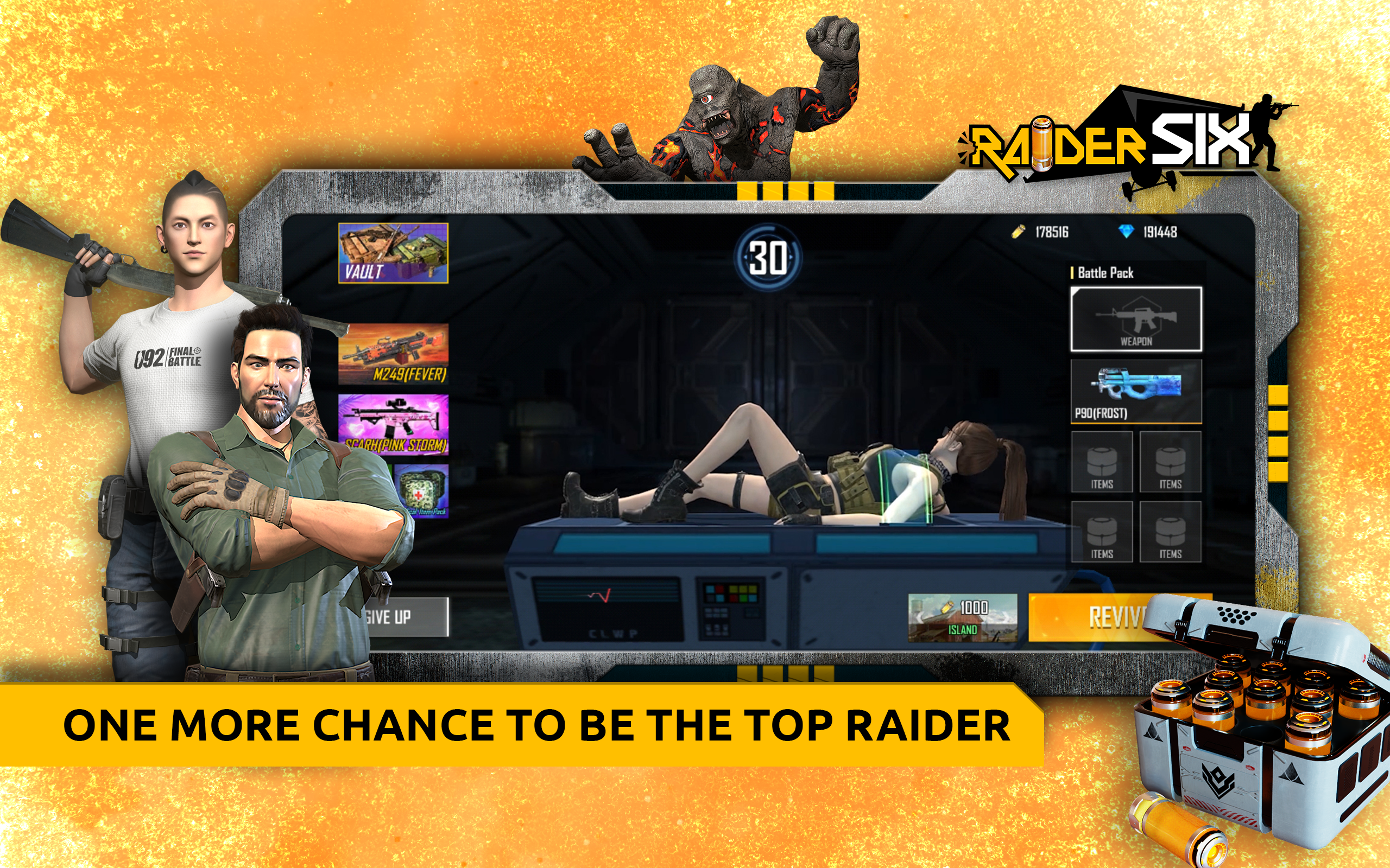 Raider SIX Game Screenshot