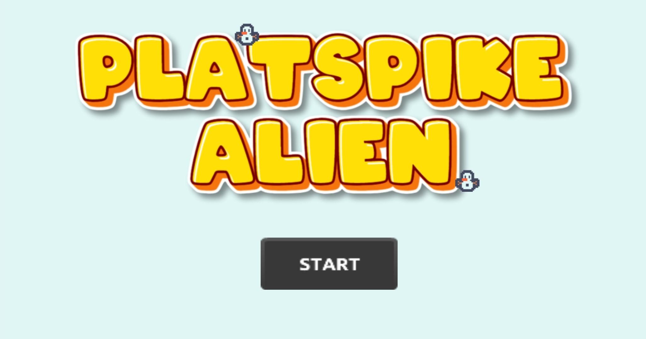 Cuplikan Layar Game PlatSpike Alien - By Edison