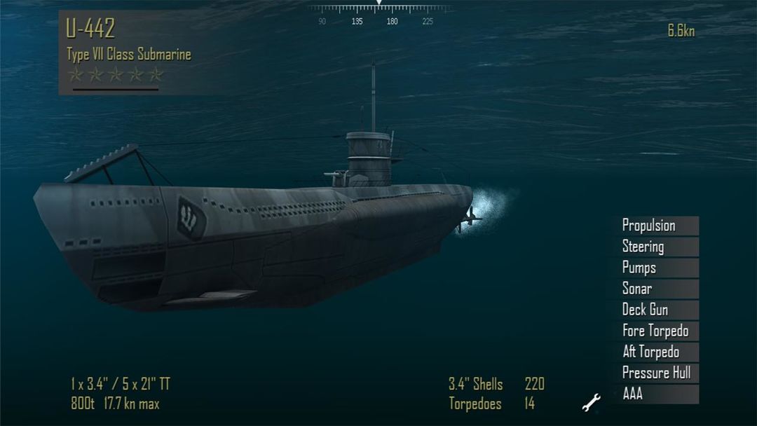 Atlantic Fleet screenshot game