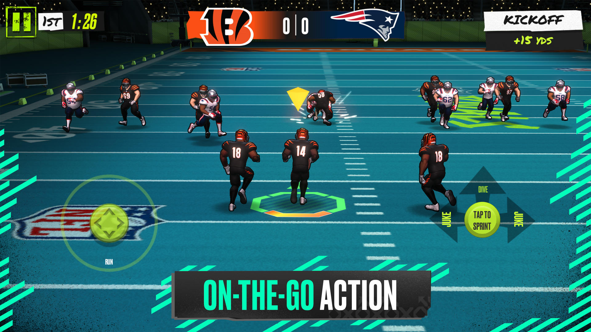 NFL Rivals - Football Game Game Screenshot