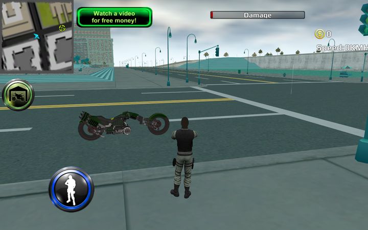 Screenshot 1 of Police Sci Fi Bike Rider 3D 