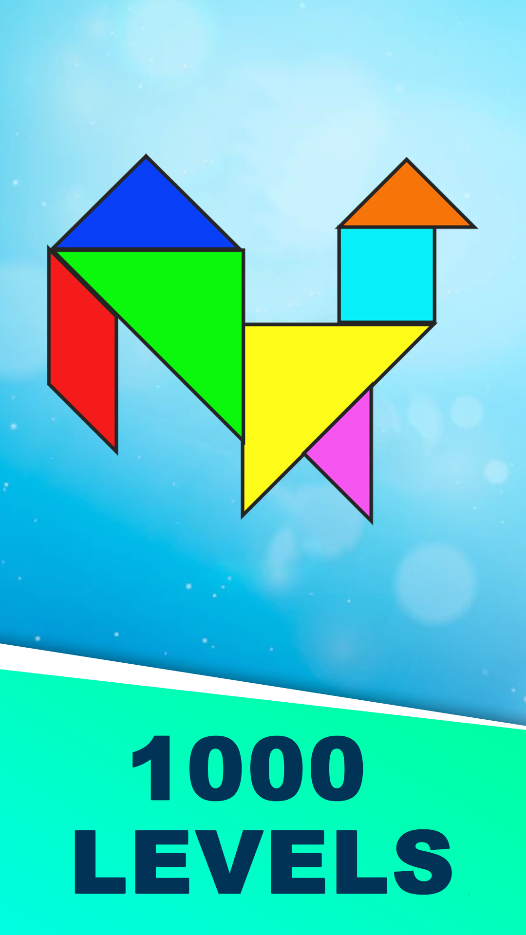 Tangram Puzzle 1000 Levels Game Screenshot