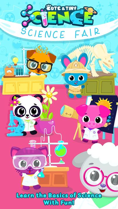 Screenshot 1 of Cute & Tiny Science - Lab Adventures of Baby Pets 1.0.8