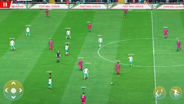 World Football Soccer Match Game Screenshot