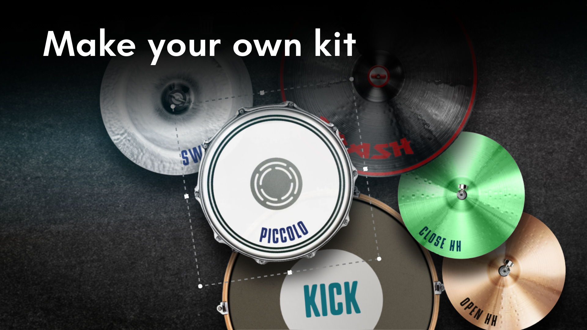 Real Drum electronic drums set Game Screenshot