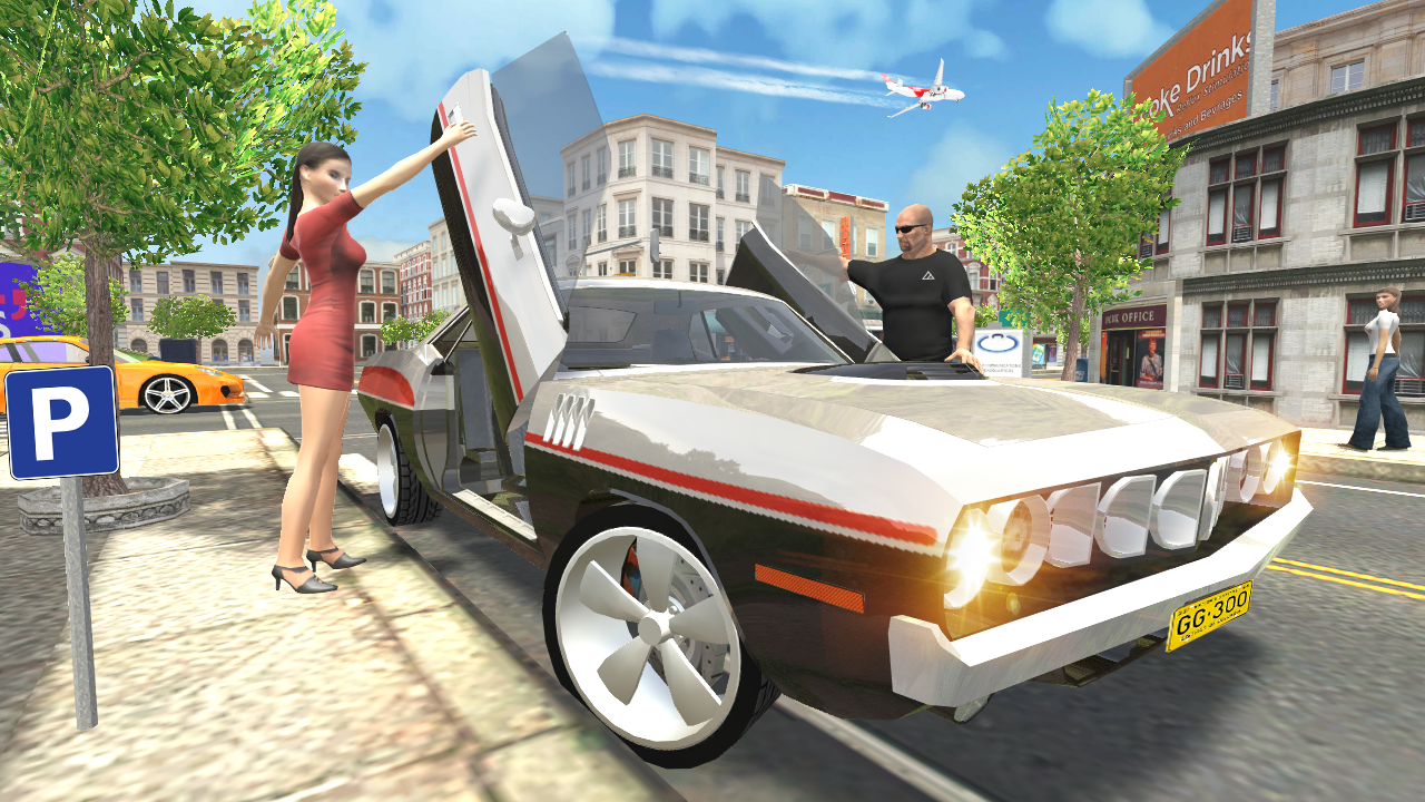 Muscle Car Simulator Game Screenshot
