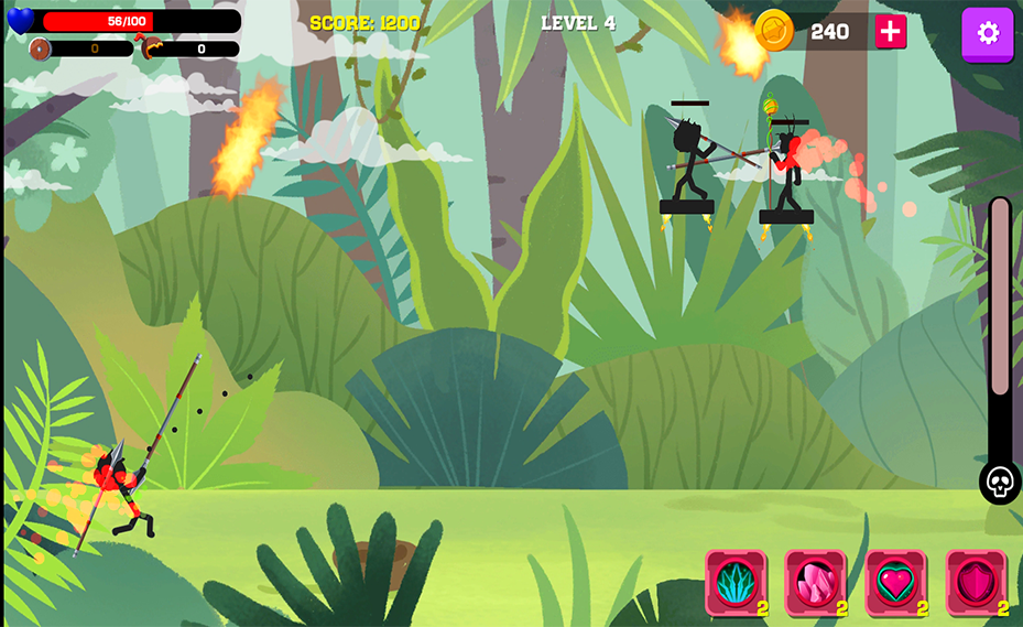 Screenshot of Arroz Fury