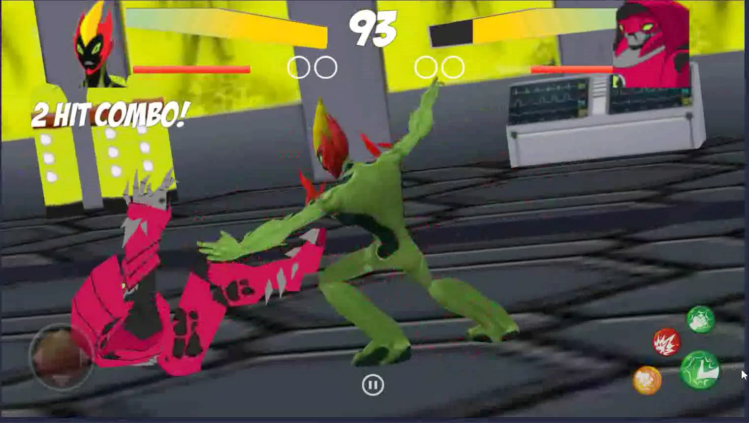 Screenshot of Aliens Arena: Mega Alien War Transform