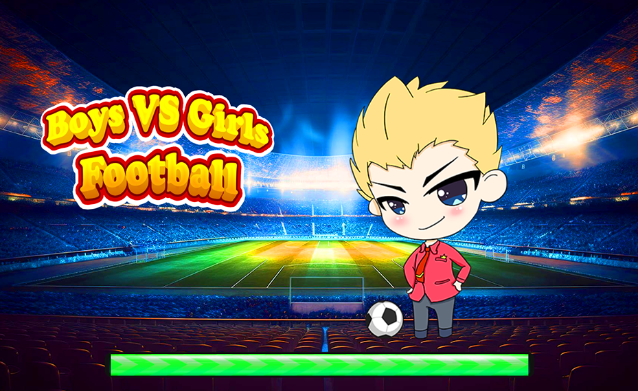 Boys VS Girls Football Game Game Screenshot