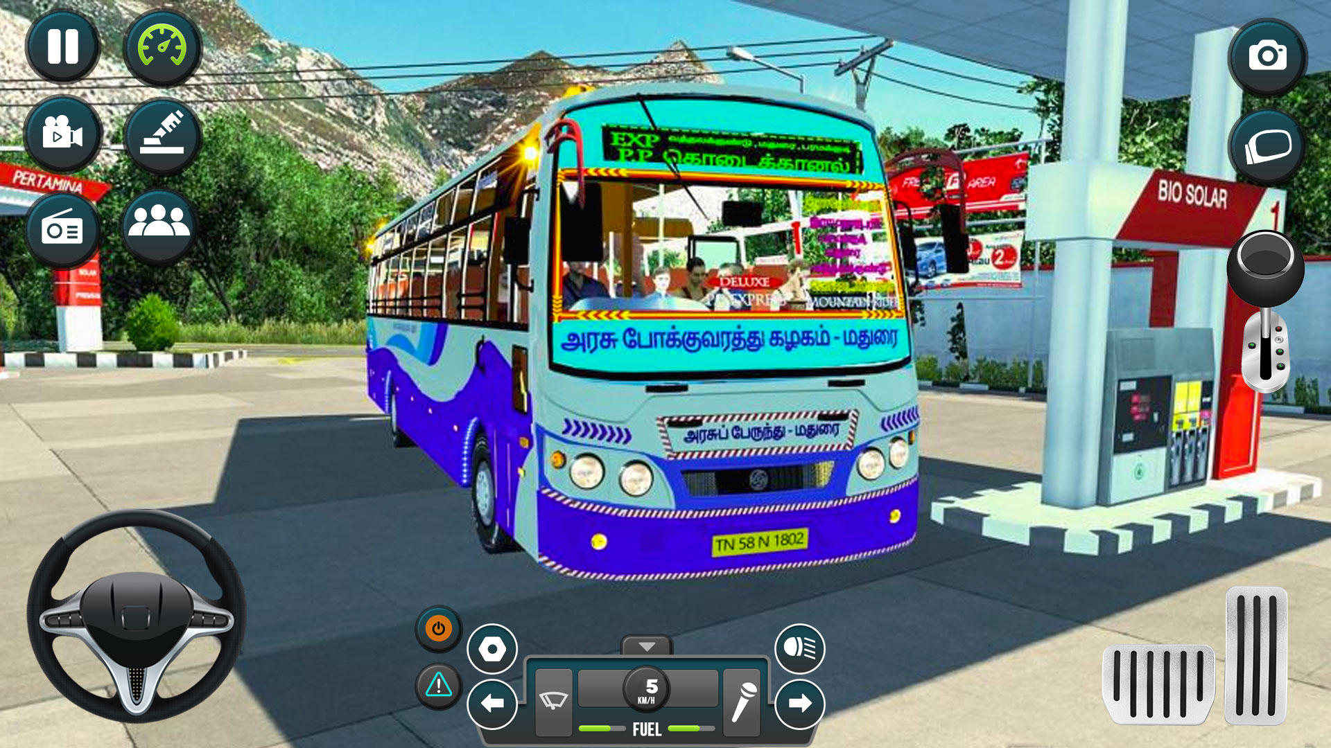 Screenshot of US Bus Simulator: Bus Games 3D