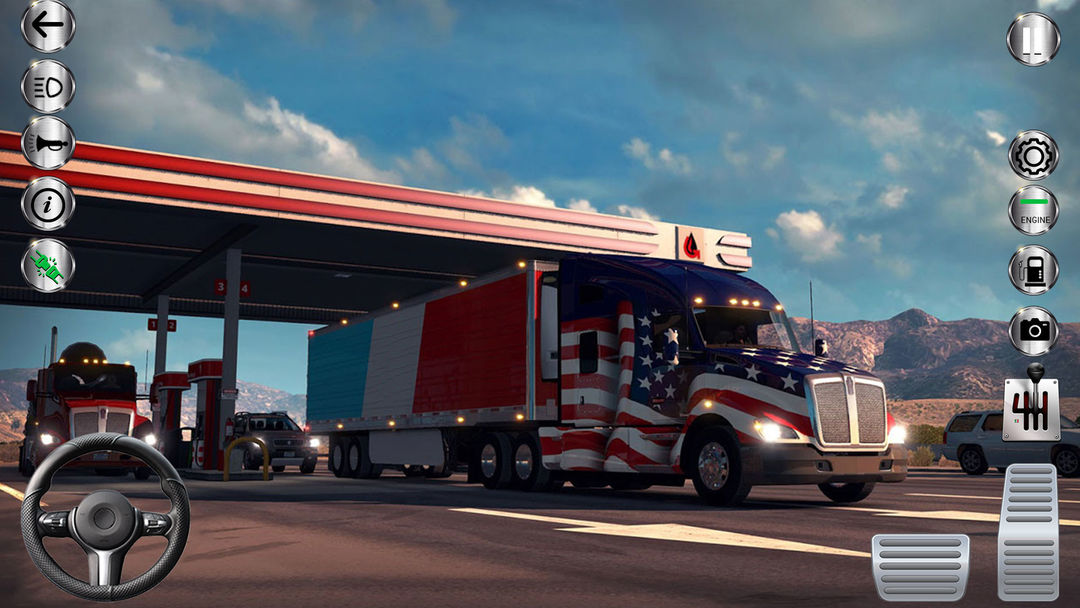 American Truck Simulator Games遊戲截圖