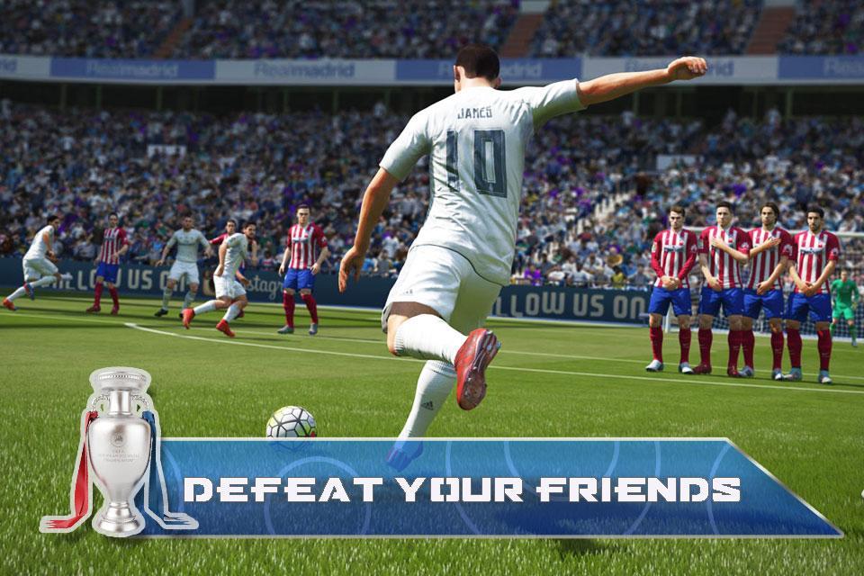 Captura de Tela do Jogo EURO 2016 Soccer Football