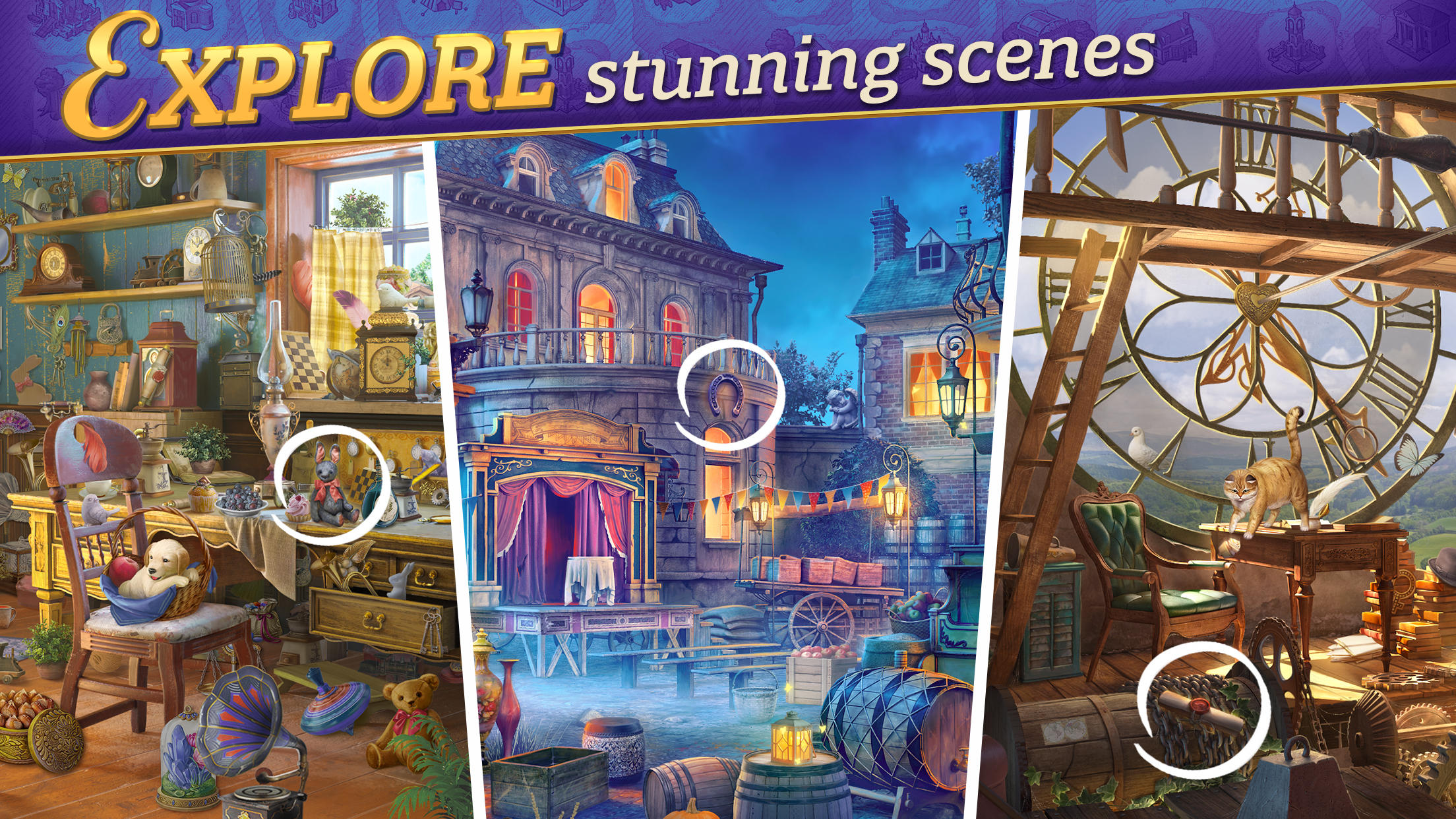 Seekers Notes: Hidden Objects Game Screenshot