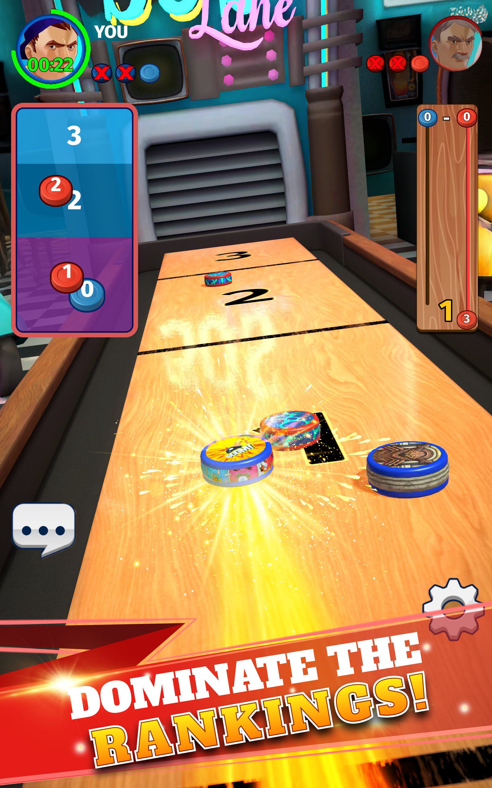 Shuffleboard Club: PvP Arena ภาพหน้าจอเกม