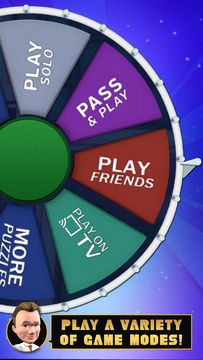 Wheel of Fortune ゲームのスクリーンショット