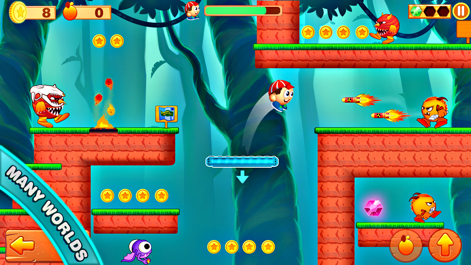 Jungle Castle Run 3 Game Screenshot
