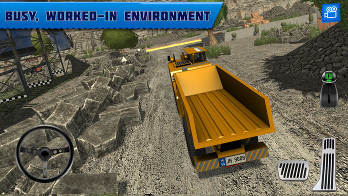 Quarry Driver 3: Giant Trucks ภาพหน้าจอเกม