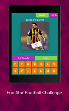 Football Game:Guess the Player Game Screenshot