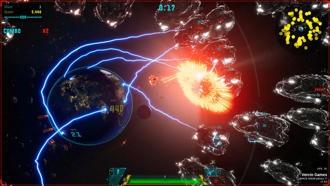 Screenshot of Space Show edition 17