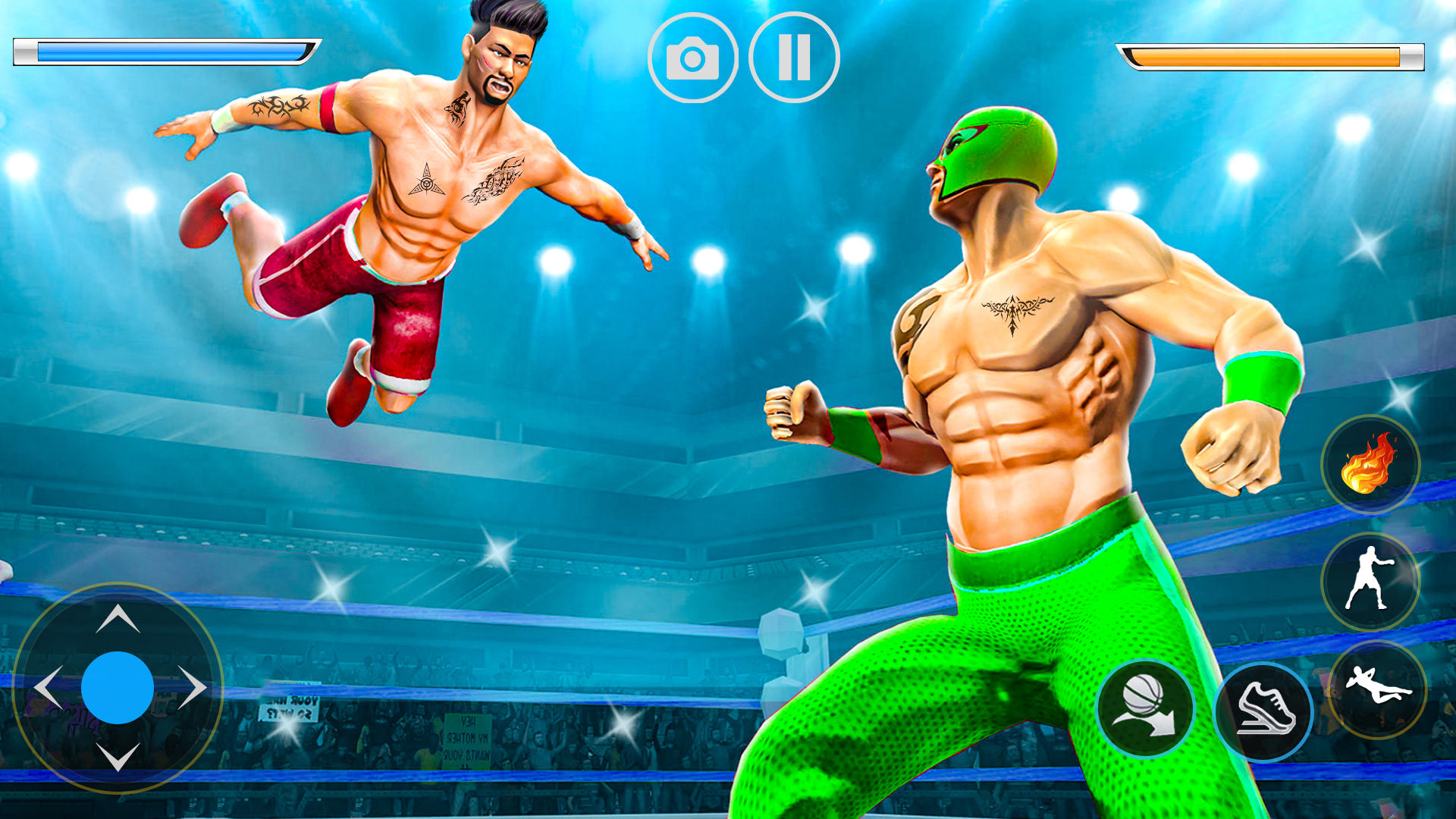 Скриншот игры Wrestling Games Offline 3d