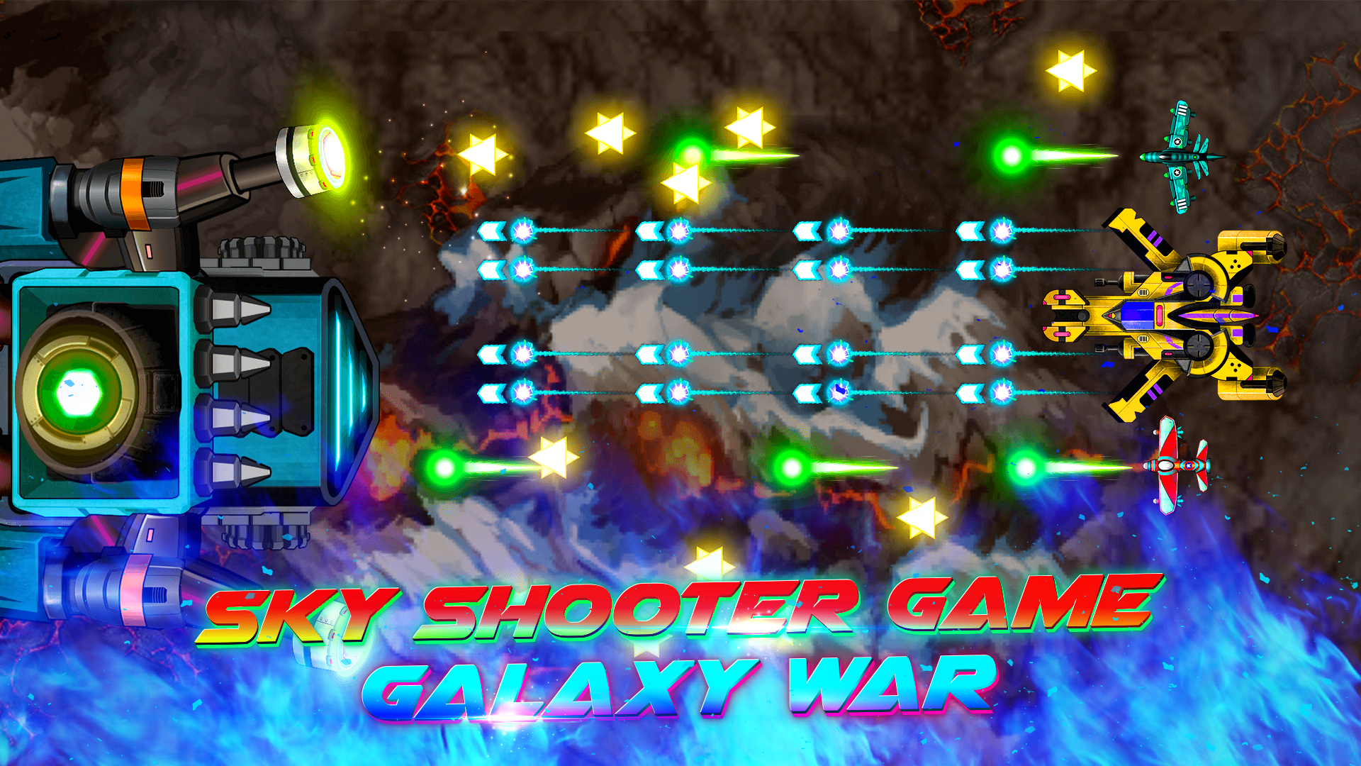 Screenshot of Sky Shooter Game Galaxy War