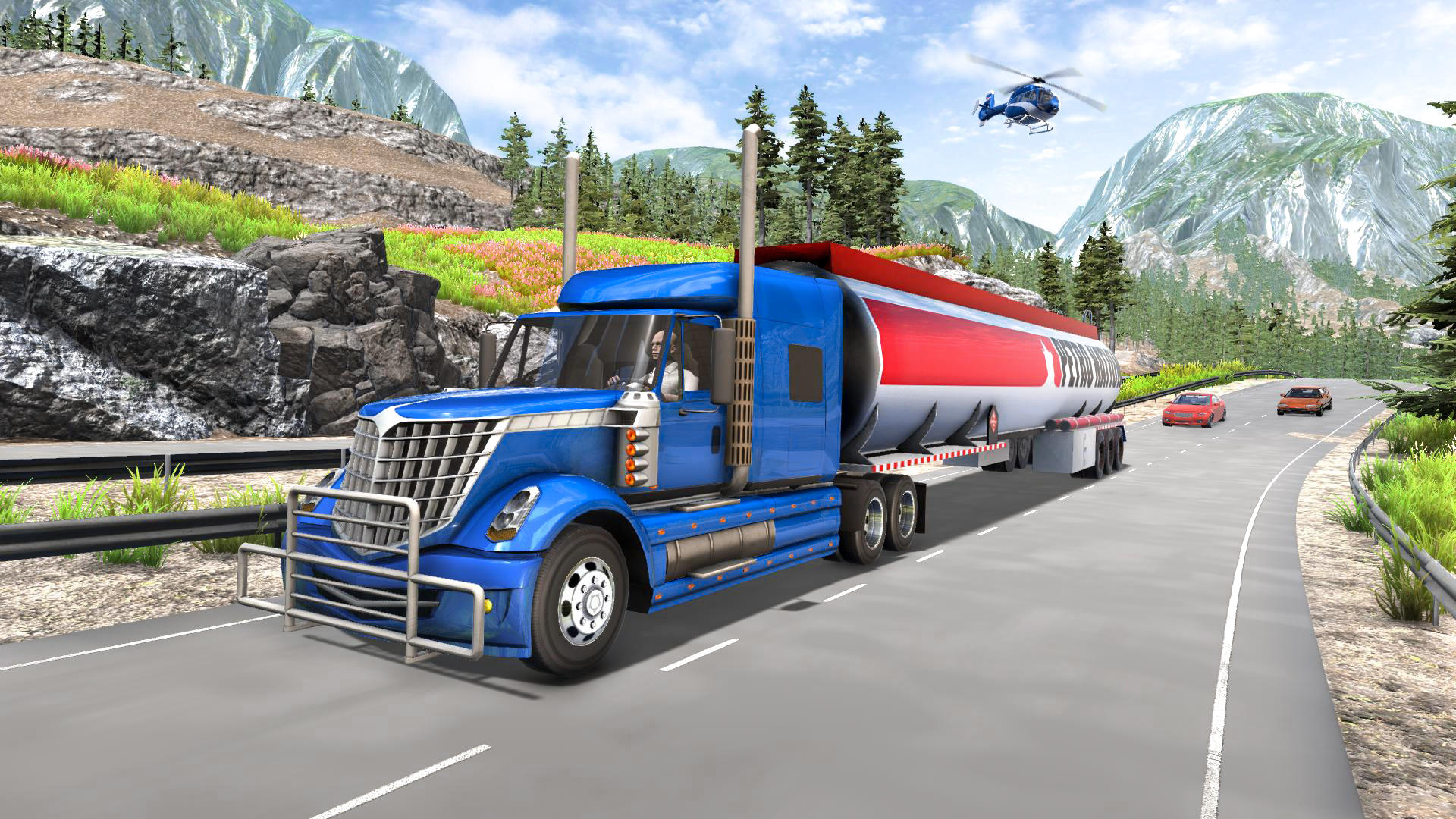 Truck Driving Simulator Game Screenshot