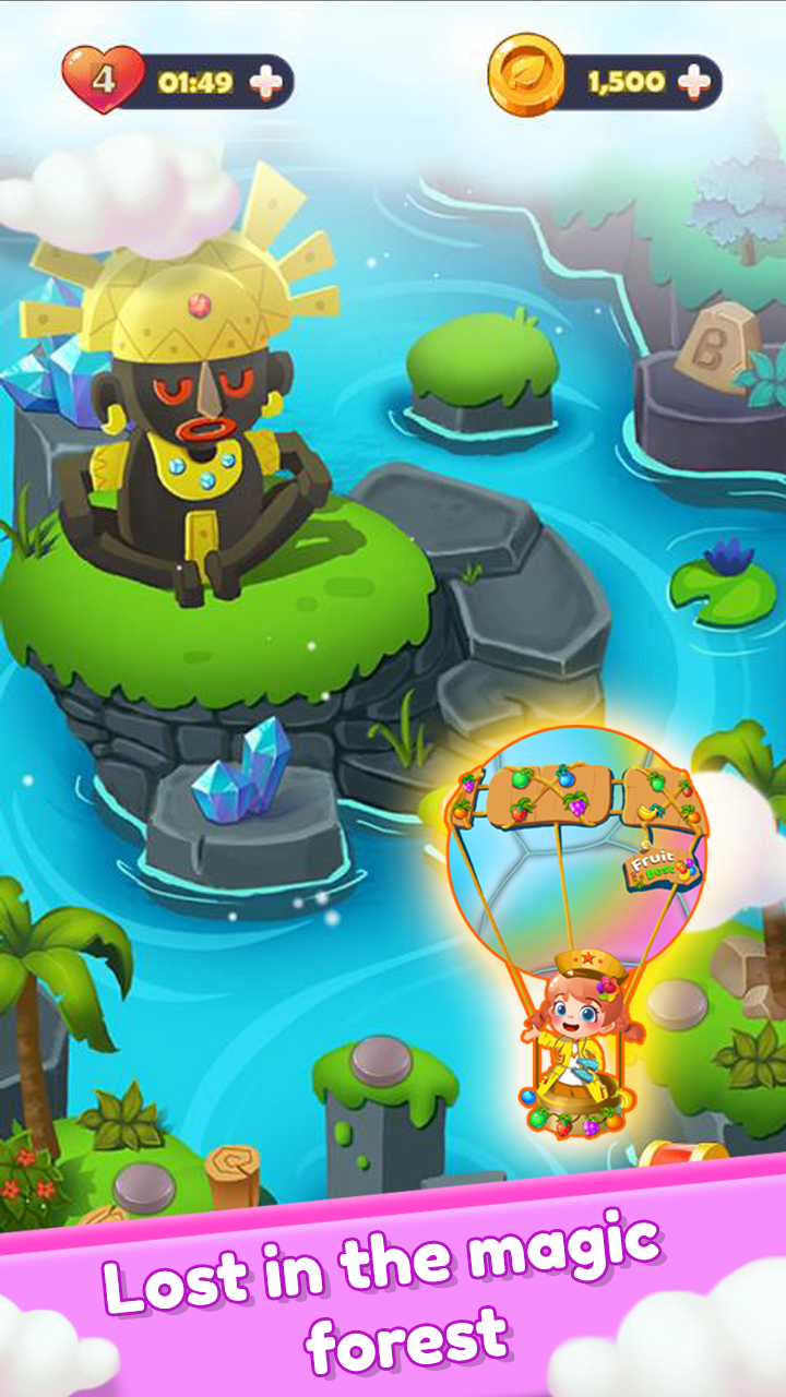 Fruit Splash 2020 - Line Blast - Free connect game Game Screenshot