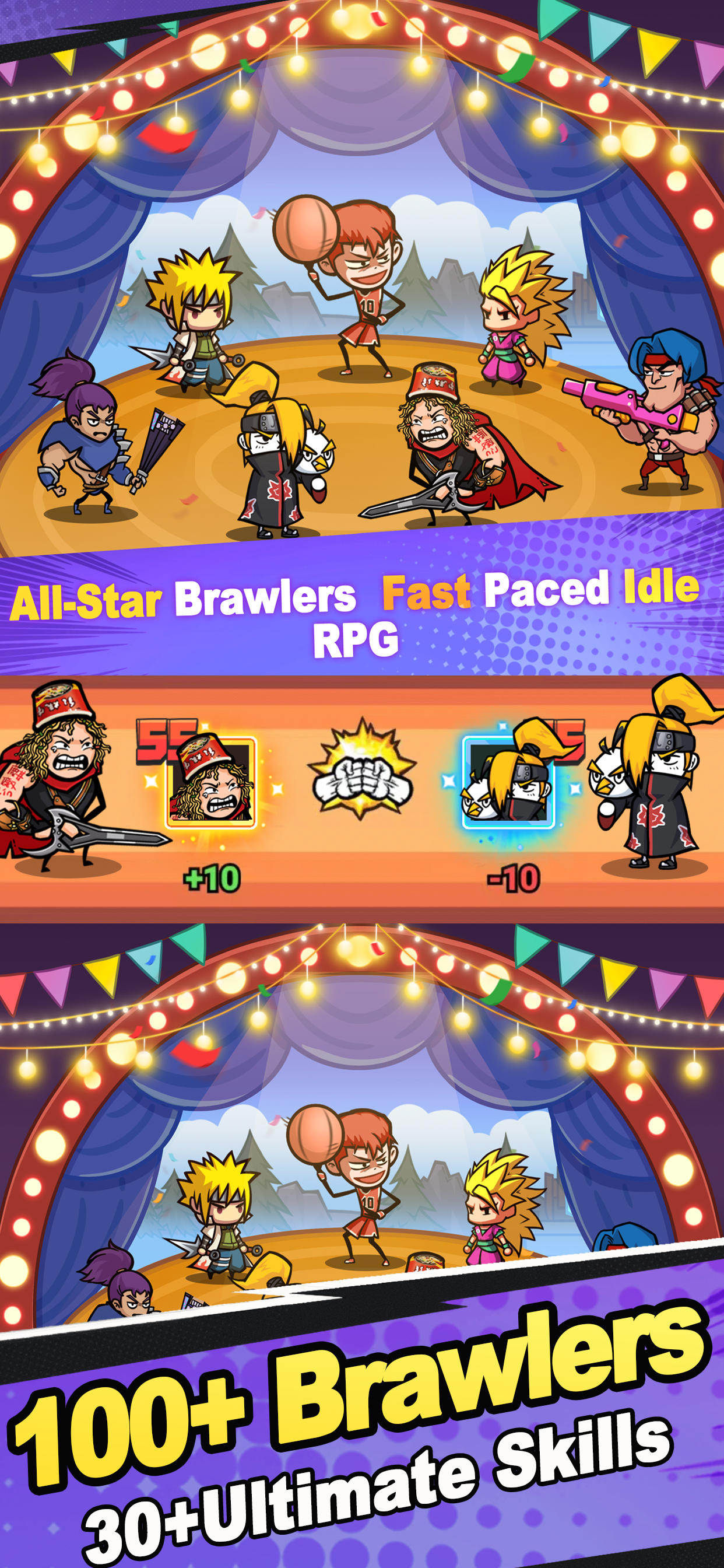 Brawl Heroes - Idle RPG Game Screenshot