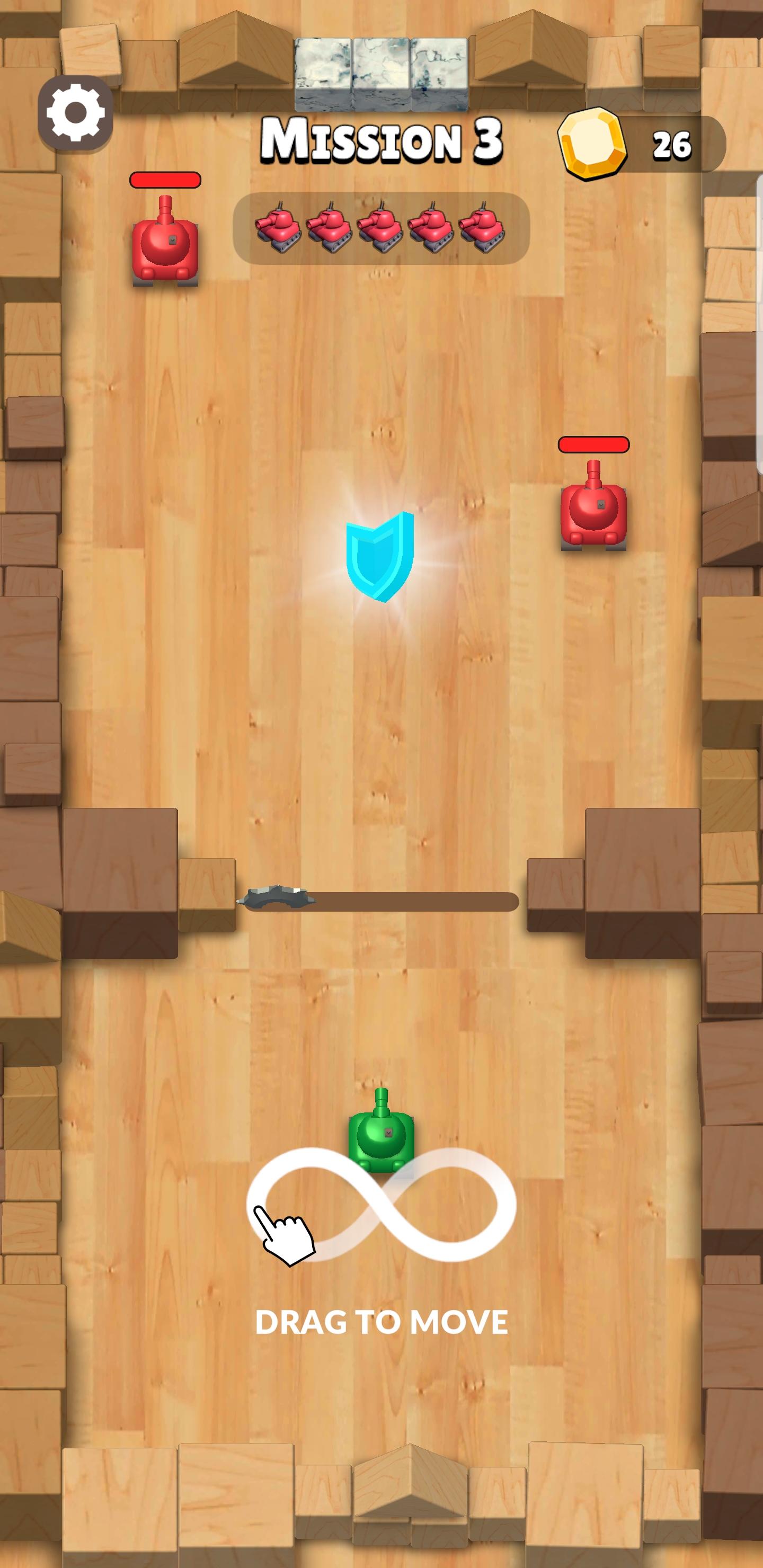 Tank War 2023: Tank Billiard Game Screenshot