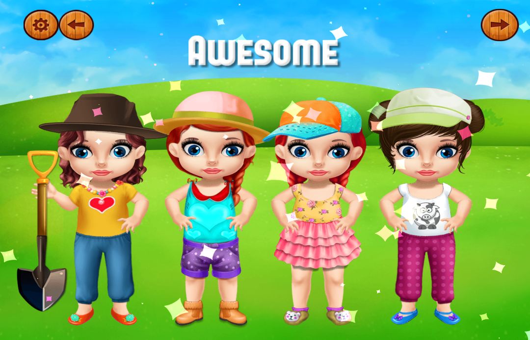 Screenshot of Animal Farm Games For Kids