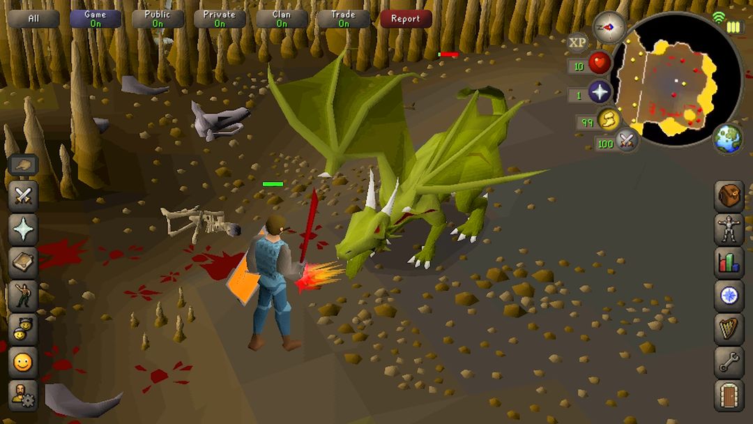 Old School RuneScape ภาพหน้าจอเกม