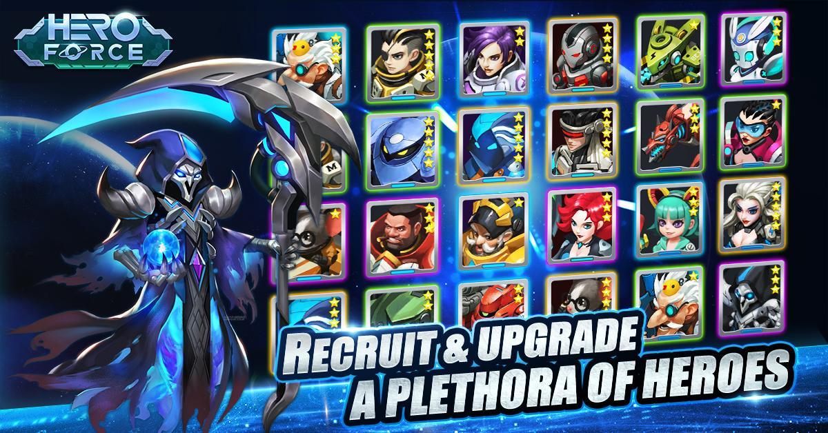 Hero Force: Galaxy War 遊戲截圖