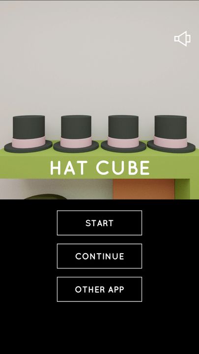 Captura de Tela do Jogo Escape Game Hat Cube