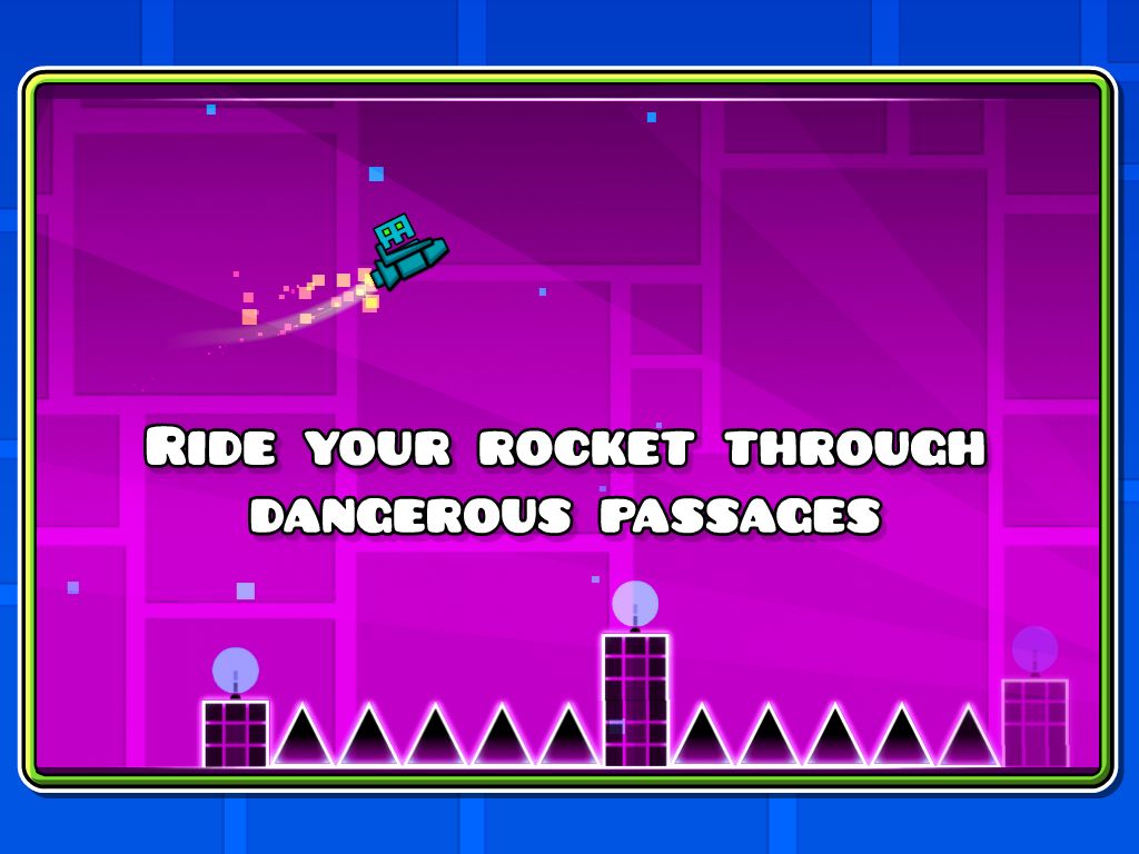 Geometry Dash Liteのキャプチャ