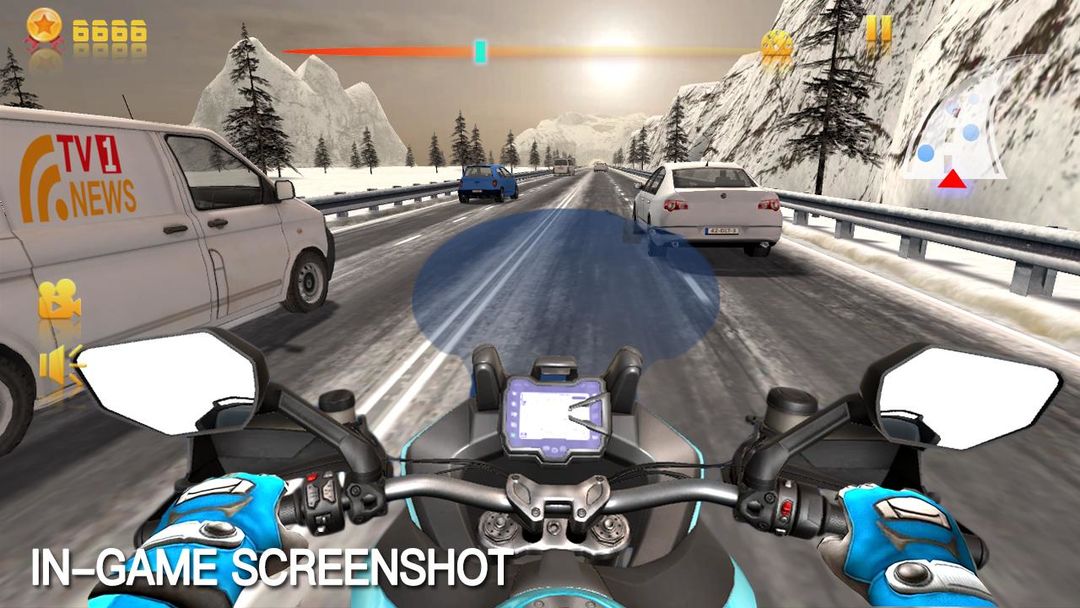 Screenshot of Moto Racing Rider