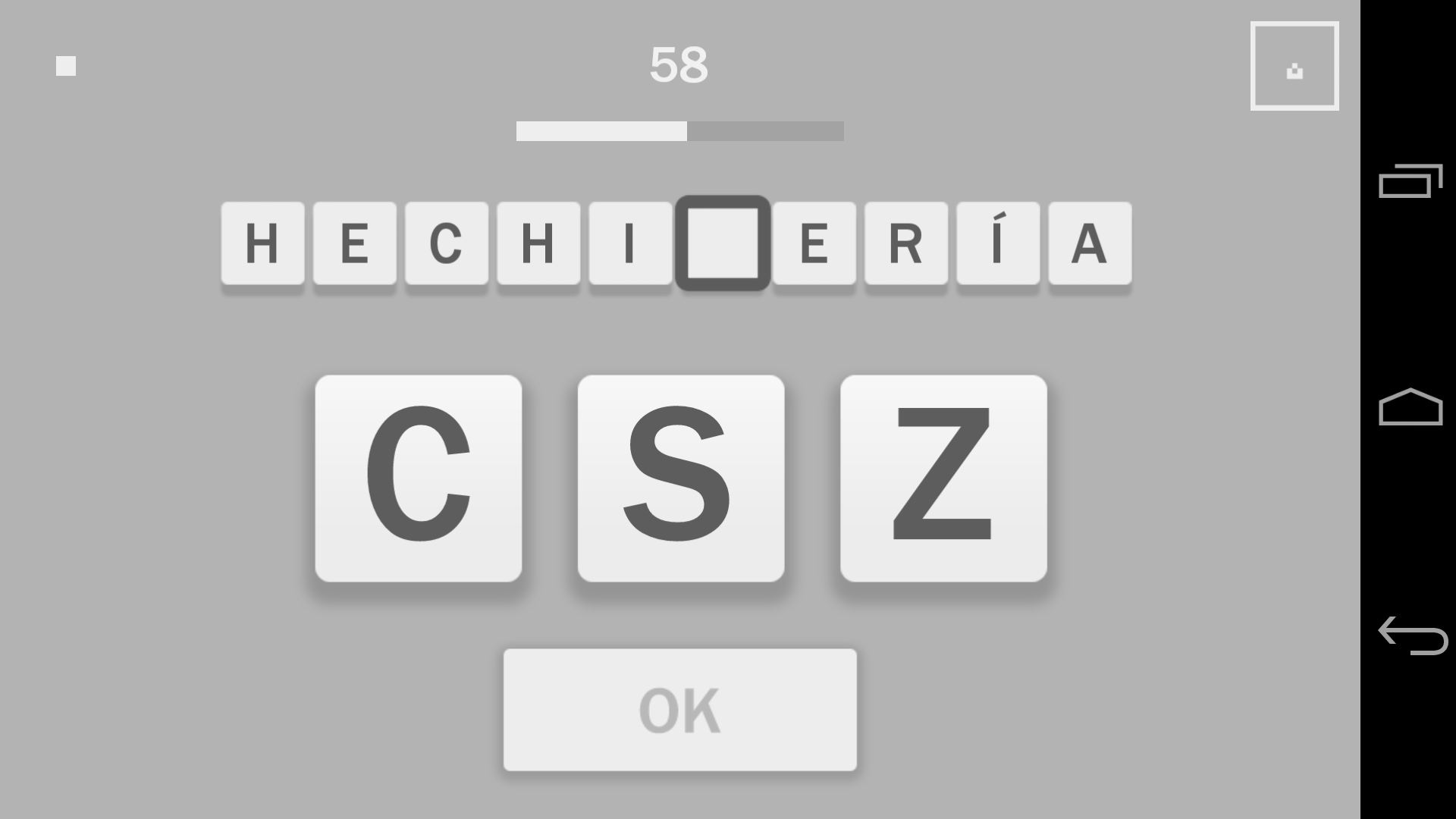 Cuplikan Layar Game Palabraz