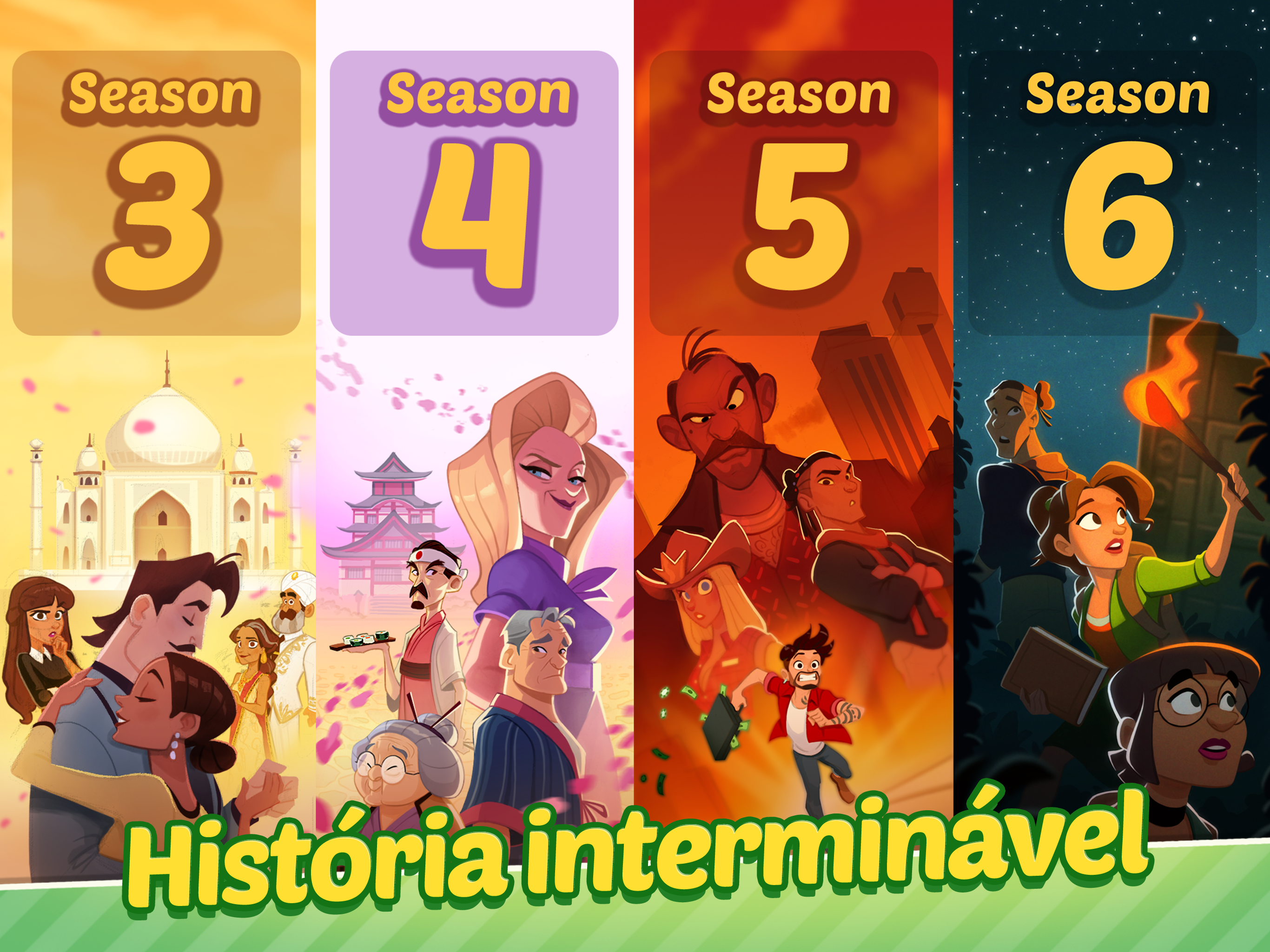 Captura de Tela do Jogo Delicious World - Cooking Game