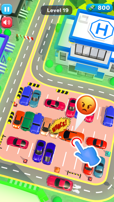 Unblock Auto - Parking Lot 3D Game Screenshot
