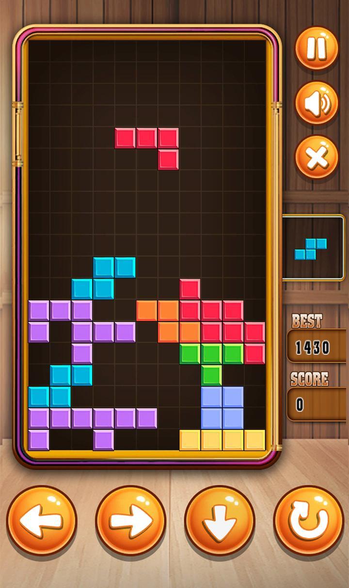 Скриншот игры Block Brick for Tetis