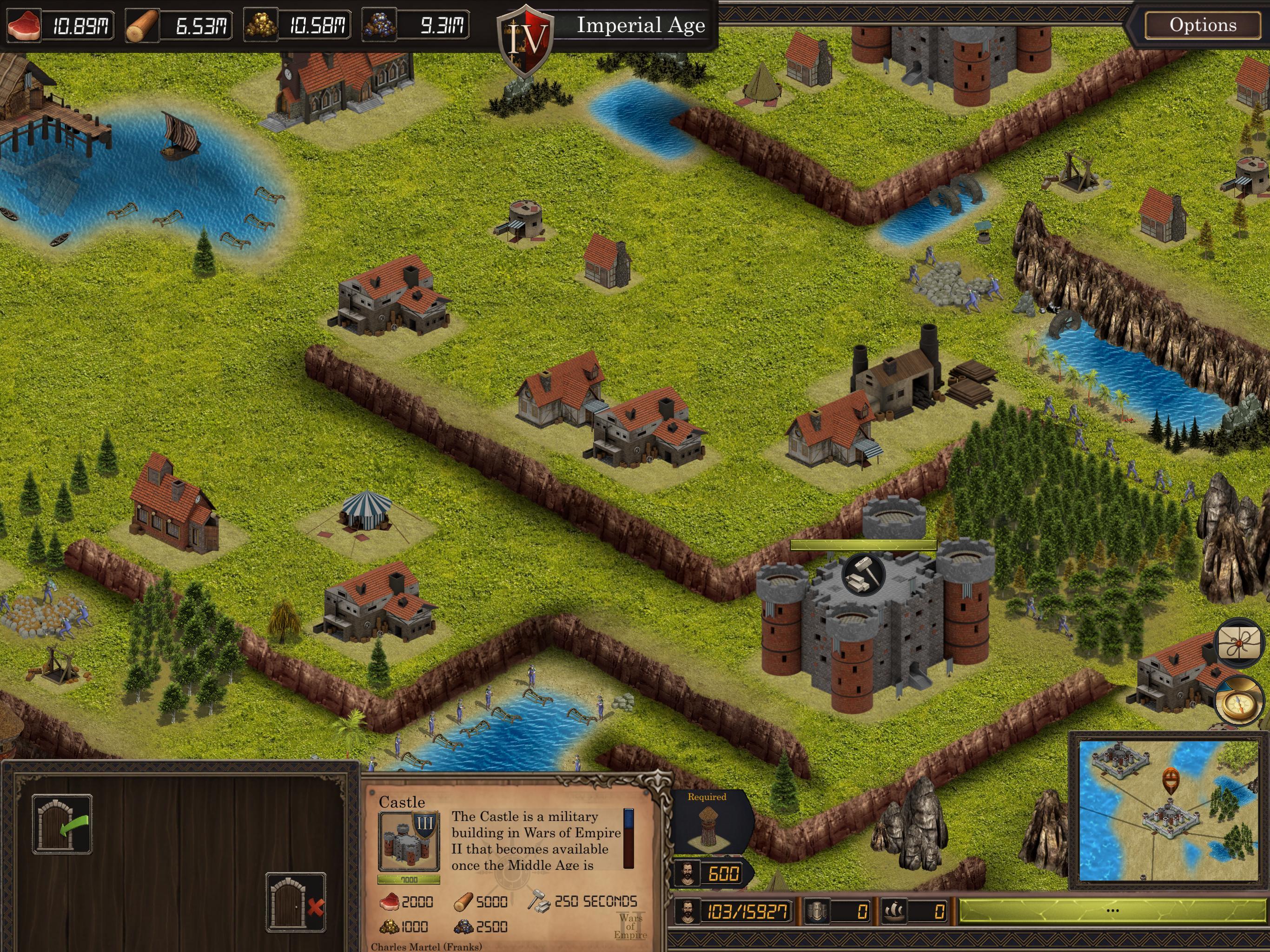 Screenshot of Wars of Empire II