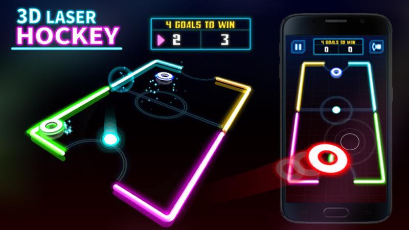 Laser Hockey 3D遊戲截圖