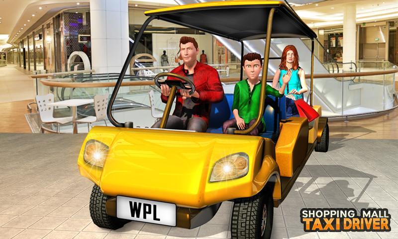 Shopping Mall Taxi Simulator : Taxi Driving Games Game Screenshot