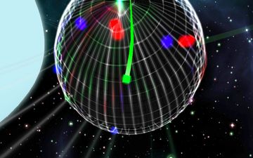 Cubemetry Wars Retro Arcade Game Screenshot