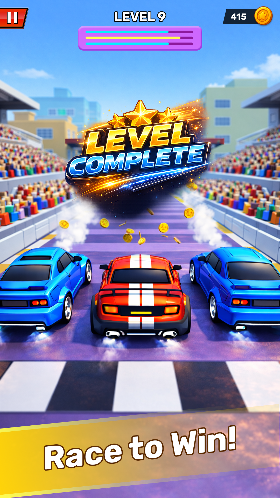 Speed Rush 3D Game Screenshot