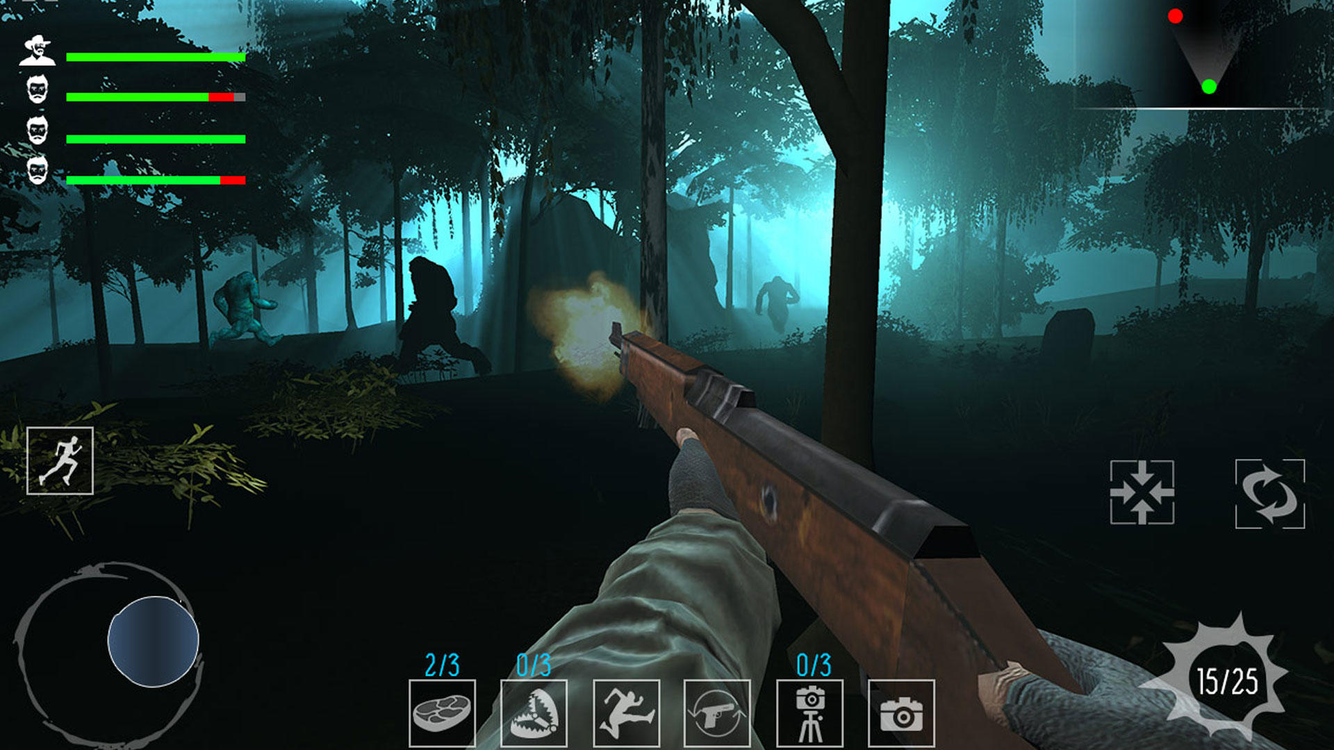 Bigfoot Hunting Multiplayer Game Screenshot
